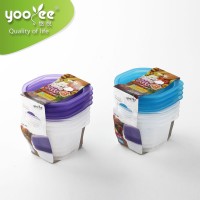 Set of 4 pcs Healthy Container Freezer Boxes Baby Food Storage Container