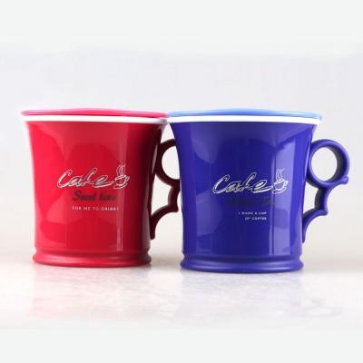 Hot Sales Promotional Gift Plastic Couple Cup