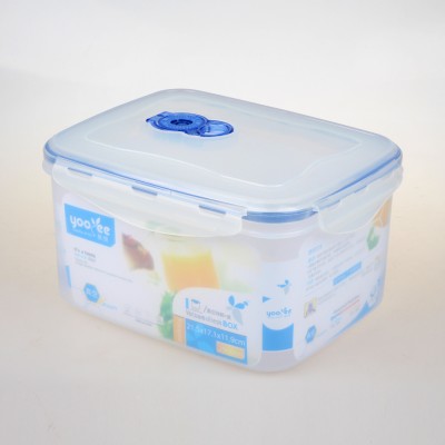 Kitchen ware BPA Free 1.6L Plastic Freezer Storage Containers with Lid