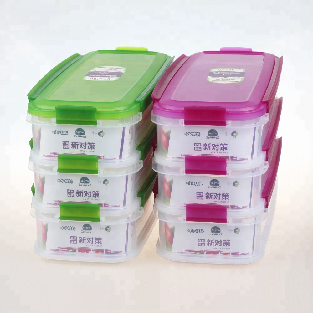 Drop off 20% Manufacture Food Grade Multi-compartment Plastic Food Container with Lid