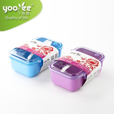 Plastic snack container lunch box for kids