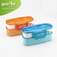 Eco-Friendly Feature and Plastic Material Food Grade PP Bento Lunch Box